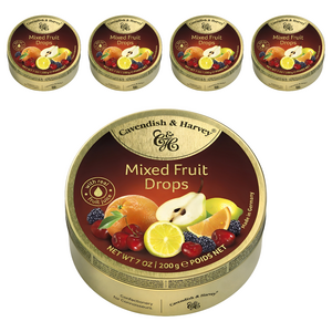 캐빈디쉬앤하비 믹스드 후르티 캔디, 200g, 5개
