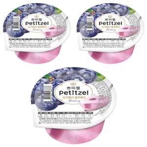 쁘띠첼 요거젤리 블루베리, 210g, 3개
