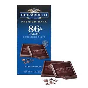 기라델리 프리미엄 다크 카카오 86%, 90g, 1개