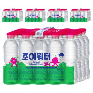 조이워터 생수 무라벨, 500ml, 100개