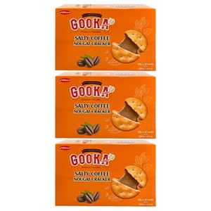 비비카 구카 솔티 커피 누가 크래커, 100g, 3개