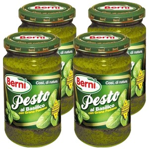 Berni 바질 페스토, 195g, 4개