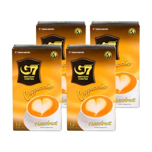 G7 카푸치노 헤이즐넛 커피믹스