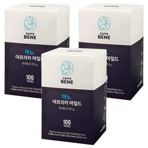 카페베네 마노 아프리카 마일드 원두커피스틱