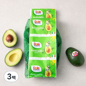 Dole 아보카도, 1kg, 3팩