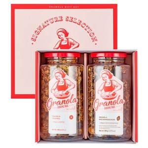 그래놀라하우스 시그니쳐 셀렉션 2종 + 쇼핑백, 600g, 1세트