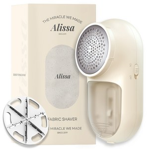 알리사 휴대용 충전식 만능 6중날 보풀 제거기