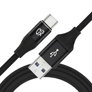 언박싱 브랙스 USB to C타입 패브릭 고속 충전 케이블