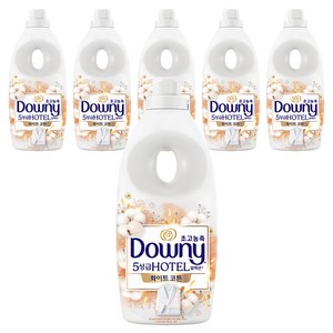 다우니 초고농축 호텔 컬렉션 섬유유연제 화이트 코튼 본품