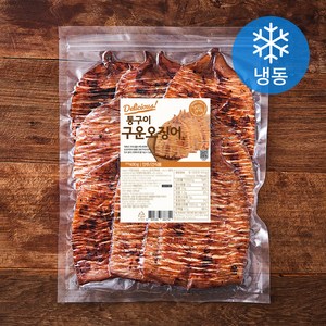 해맑은푸드 통구이 구운오징어 (냉동), 400g, 1개