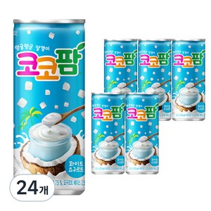 코코팜 화이트 요구르트, 240ml, 24개