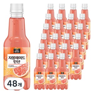 미닛메이드 자몽에이드 탄산, 350ml, 48개