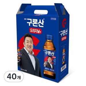 해태htb 영진 구론산 오리지날 선물세트, 150ml, 40개