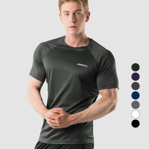 아르메데스 남성용 냉감 통기성 슈퍼 드라이 기능성 쿨 언더레이어 티셔츠 AR-194