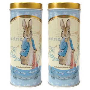 피터래빗 럭셔리 웨이퍼 롤 초코, 100g, 2개