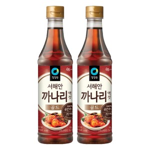청정원 까나리 액젓 골드, 1kg, 2개