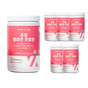 비타민마을 초유 콜라겐 프로틴, 420g, 6개