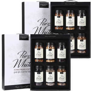 너트리 순백 6종 스페셜 견과 선물세트 1220g, 1.22kg, 2세트