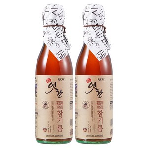 옛간 참기름, 350ml, 2개