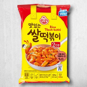 오뚜기 맛있는 쌀떡볶이, 424g, 1개