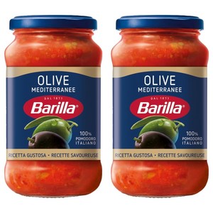 바릴라 올리브 스파게티 소스, 400g, 2개