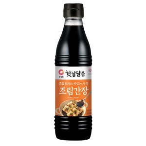 햇살담은 청정원 조림간장, 500ml, 1개