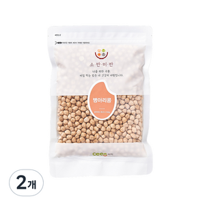 소반미반 병아리콩, 500g, 2개