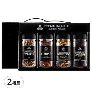 넛츠팜 프리미엄 5호 4종 견과세트 750g, 2세트