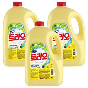 트리오 주방세제, 4.2kg, 3개