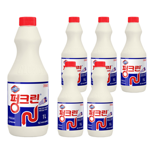 펑크린 배수구세정제, 1L, 6개
