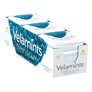 벨라민츠 프레쉬 퓨어 무설탕 페퍼민트 캔디, 20g, 9개