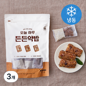 아리울 오늘 하루 든든 약밥 (냉동), 500g, 3개