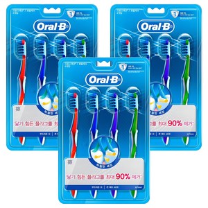 오랄비 크로스액션 프로 헬스 7 토탈케어, 4개입, 3개