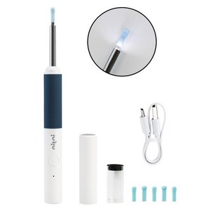 니트니 1000만 고화질 내시경 LED 스마트 이어픽 귀 클리너 NTN-EARPICK SE