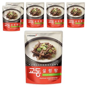 교동식품 설렁탕, 500g, 6개