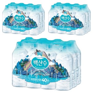 백산수 생수 무라벨, 1L, 36개