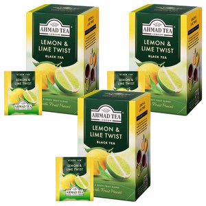 아마드티 레몬 앤 라임 트위스트 홍차 티백