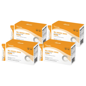 헬로바이오 맥스 비타민C 3000 90p, 270g, 4개
