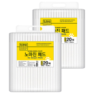 노마진 반려견 배변패드 100g, 초대형(76 x 9..., 20개입, 2개