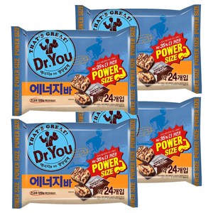 닥터유 에너지바 파워사이즈, 337g, 4개
