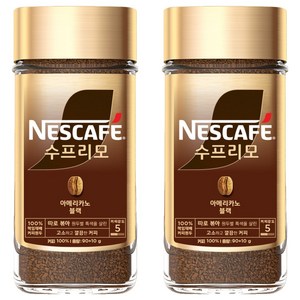 네스카페 수프리모 아메리카노 원두커피믹스 병