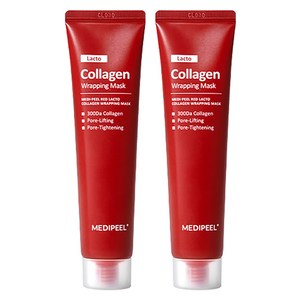 메디필 레드 락토 콜라겐 랩핑 마스크팩 70ml, 1개입, 2개