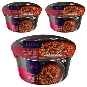 더미식 장인라면 맵싸한맛 컵라면 126g, 3개