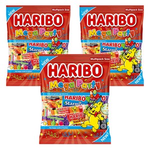 하리보 메가파티 젤리 14개입, 250g, 3개