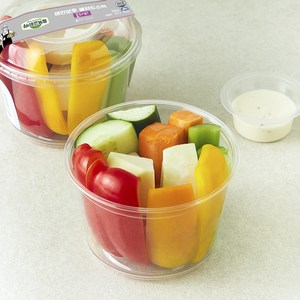 All바른농장 레인보우 샐러드스틱 콜라비, 300g, 1개