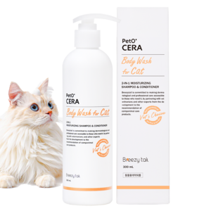 페토세라 바디워시 포캣 고양이 전용 샴푸 머스크향