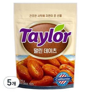 테일러팜스 데이츠, 190g, 5개