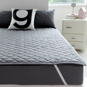 바숨 순면 누빔 침대 패드