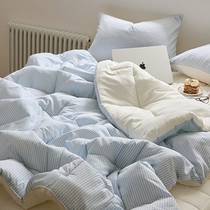 쉬즈홈 국내 제조 쉐이크밀크 워싱 차렵이불 패드 세트