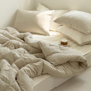 쉬즈홈 국내 제조 쉐이크밀크 워싱 차렵이불 세트